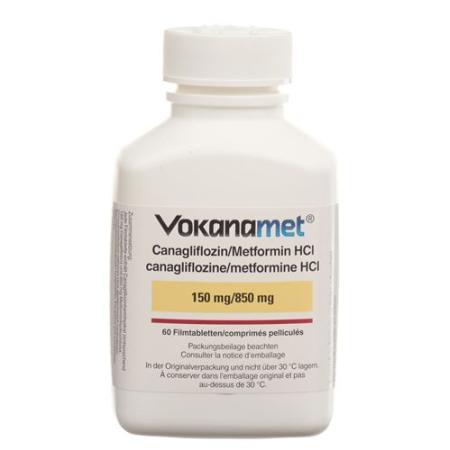 Vokanamet film tabl 150/850 mg 3 bottles 60 pcs - PrimeCare Global
