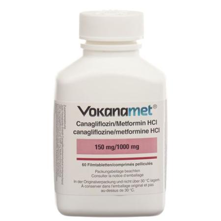Vokanamet film tabl 150/1000 mg 3 bottles 60 pcs - PrimeCare Global
