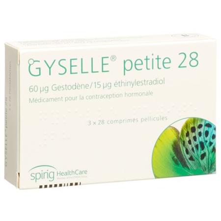 Gyselle petite 28 film tablets 3 x 28 pcs - PrimeCare Global