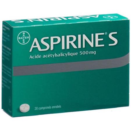Aspirin S tablets 500 mg 20 pcs - PrimeCare Global