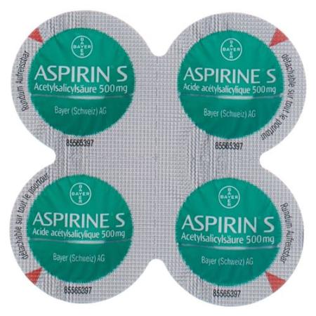 Aspirin S tablets 500 mg 20 pcs - PrimeCare Global