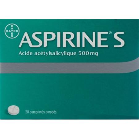Aspirin S tablets 500 mg 20 pcs - PrimeCare Global