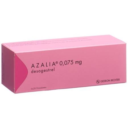 Azalia film tablets 0.075 mg 6 x 28 pcs - PrimeCare Global