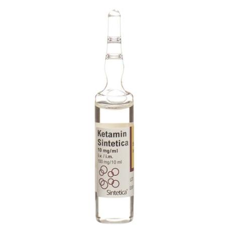 Ketamine Sintetica Inj L&ouml;s 10 mg/ml 10ml ampoules 10 pcs - PrimeCare Global