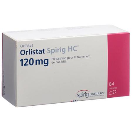 Orlistat Spirig HC Caps 120 mg 84 pcs - PrimeCare Global
