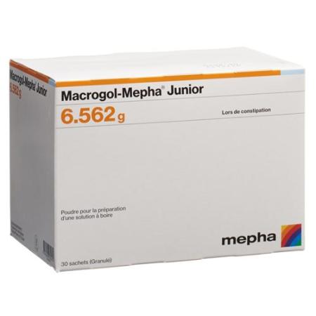 Macrogol-Mepha Junior Plv Btl 30 pcs - PrimeCare Global