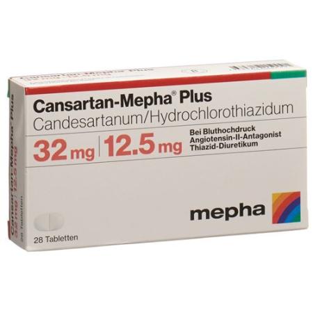 Cansartan-Mepha plus Tabl 32/12.5 98 pcs - PrimeCare Global
