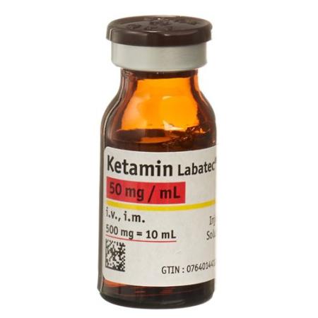 Ketamine Labatec Inj L&ouml;s 500mg/10ml 10 vials 10ml - PrimeCare Global