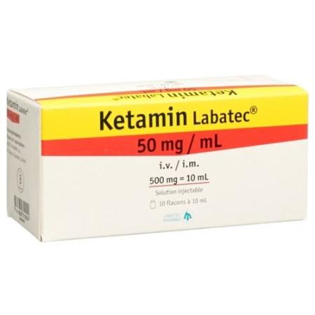 Ketamine Labatec Inj L&ouml;s 500mg/10ml 10 vials 10ml - PrimeCare Global