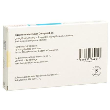 FORXIGA film tablets 5 mg - PrimeCare Global