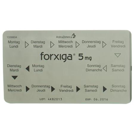 Forxiga film tablets 5 mg 98 pcs - PrimeCare Global