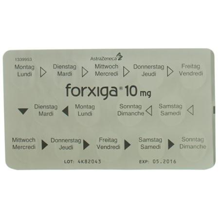 Forxiga film tablets 10 mg 98 pcs - PrimeCare Global