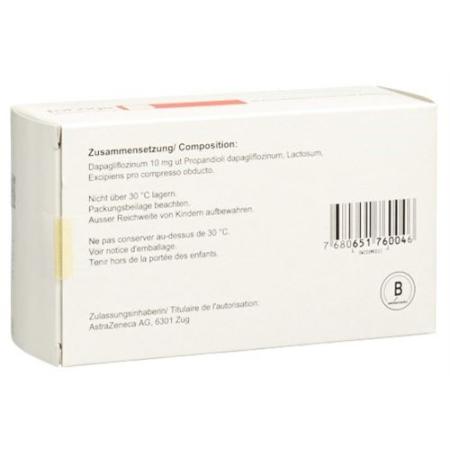 Forxiga film tablets 10 mg 98 pcs - PrimeCare Global