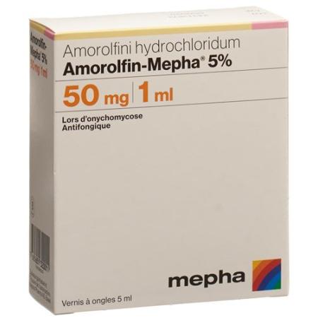 Amorolfin-Mepha nail polish 5% bottle 5 ml - PrimeCare Global
