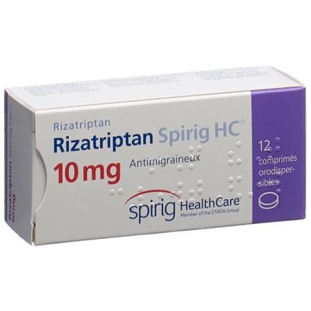 Rizatriptan Spirig HC Melting Tabl 10 mg 12 pcs - PrimeCare Global