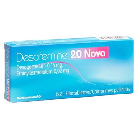 Desofemine 20 Nova Filmtabletten 21 Stück - PrimeCare Global