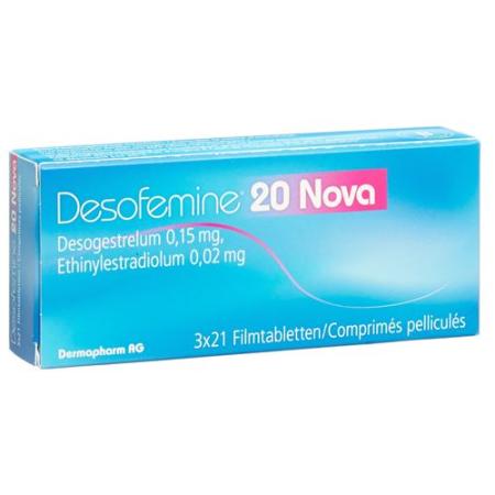 Desofemine 20 Nova Filmtabletten 3 x 21 Stück - PrimeCare Global