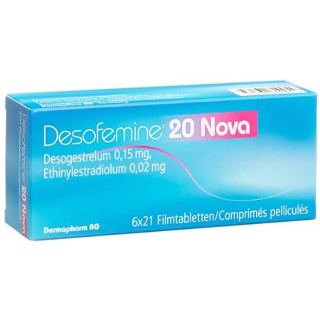Desofemine 20 Nova Filmtabletten 6 x 21 Stück - PrimeCare Global