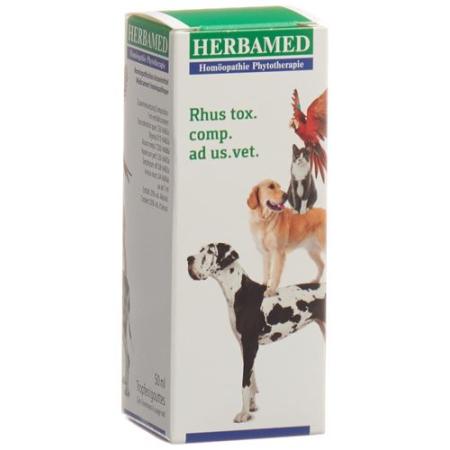 Herbamed Rhus toxicodendron comp ad us vet 50 ml - PrimeCare Global
