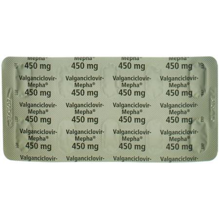 Valganciclovir-Mepha Lactab 450 mg 60 pcs - PrimeCare Global