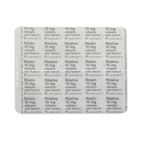 Ritalin Tabl 10 mg 200 pcs - PrimeCare Global