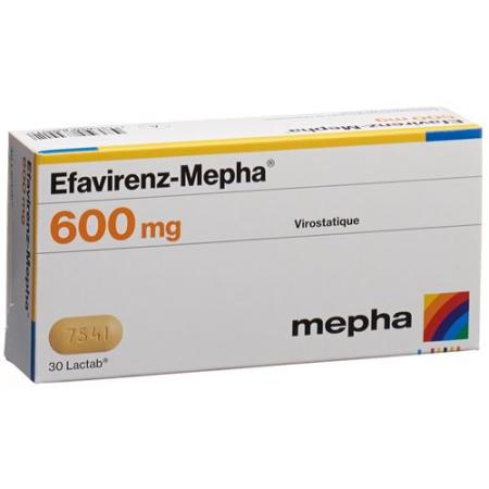 Efavirenz-Mepha Lactab 600 mg 30 pcs - PrimeCare Global