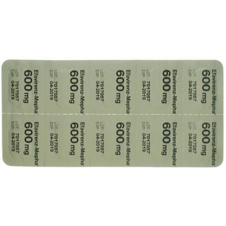 Efavirenz-Mepha Lactab 600 mg 30 pcs - PrimeCare Global