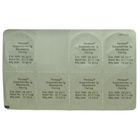 Pentasa Supp 1 g 28 pcs - PrimeCare Global
