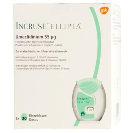 Incruse Ellipta Inh Plv 55 mcg 3 x 30 doses - PrimeCare Global