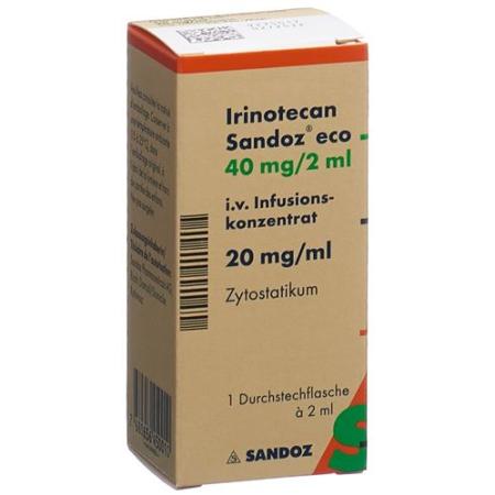 Irinotecan Sandoz eco Inf Conc 40 mg/2ml through 2 ml - PrimeCare Global