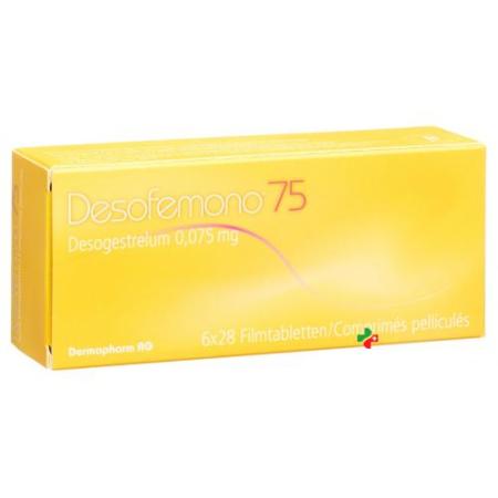 Desofemono Filmtablet 0.075 mg 6 x 28 pcs - PrimeCare Global