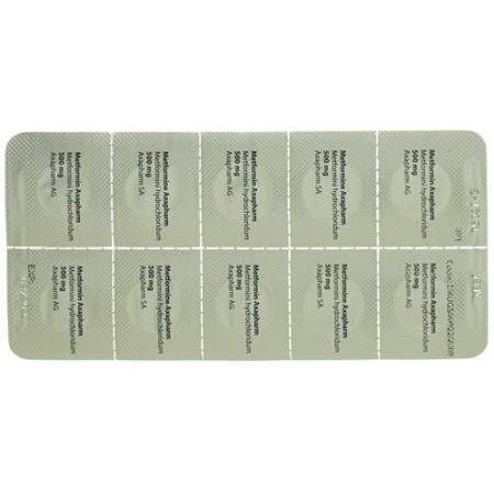 Metformin Axapharm Filmtabl 500 mg 100 pcs - PrimeCare Global