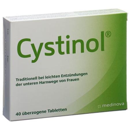 Cystinol coated tablet 40 pcs - PrimeCare Global