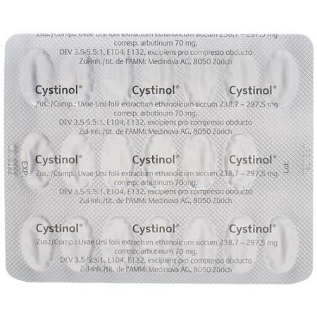 Cystinol coated tablet 40 pcs - PrimeCare Global