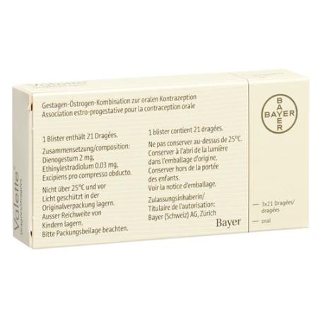 Valette Drag 3 x 21 pcs - PrimeCare Global
