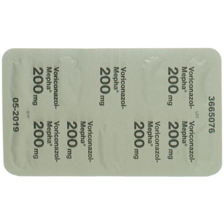 Voriconazol-Mepha Lactab 200 mg 28 pcs - PrimeCare Global