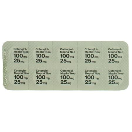 Cotenolol-Mepha Neo Filmtabl 100/25 100 pcs - PrimeCare Global