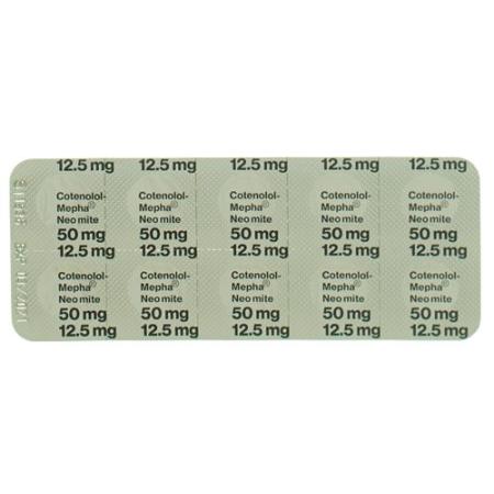 Cotenolol-Mepha Neo mite Filmtabl 50/12.5 100 pcs - PrimeCare Global