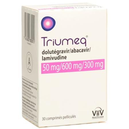 Triumeq Filmtablet 50mg/600mg/300mg Ds 30 pcs - PrimeCare Global