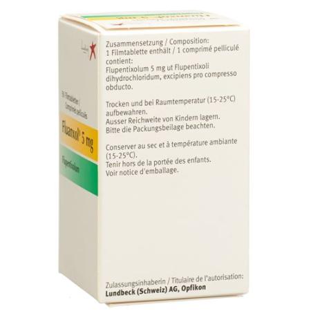 Fluanxol Filmtabl 5 mg Ds 50 pcs - PrimeCare Global