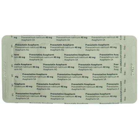 Pravastatin Axapharm Tabl 40 mg (divisible) 30 pcs - PrimeCare Global