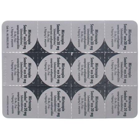 Mirtazapine Sandoz eco melting tablet 30 mg 96 pcs - PrimeCare Global