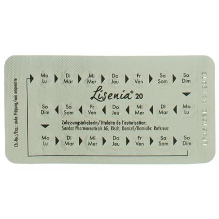 Lisenia 20 Filmtabletten 21 Stück - PrimeCare Global