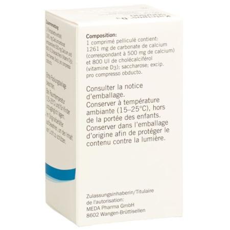 Kalcipos-D3 film tabl 500/800 Ds 30 pcs - PrimeCare Global
