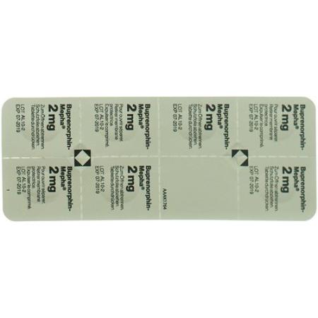 Buprenorphin Mepha Subling 2 mg 7 tablets - PrimeCare Global