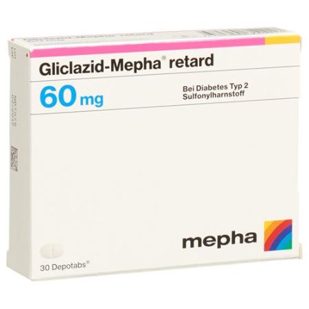 GLICLAZID Mepha retard Depotabs 60 mg - PrimeCare Global