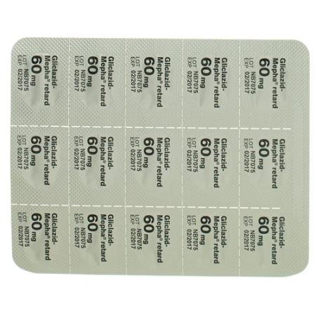 GLICLAZID Mepha retard Depotabs 60 mg - PrimeCare Global