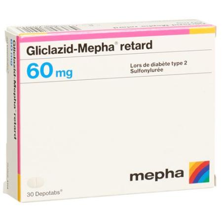 GLICLAZID Mepha retard Depotabs 60 mg - PrimeCare Global
