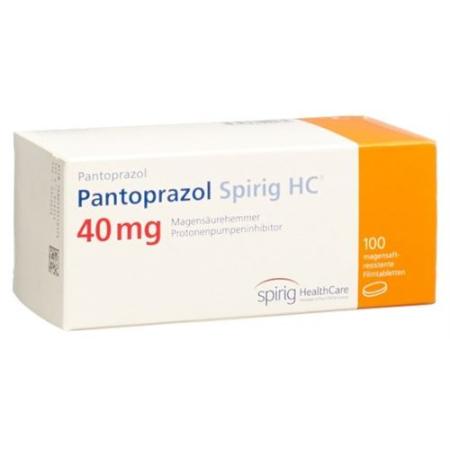 Pantoprazole Spirig HC Tabl 40 mg 100 pcs - PrimeCare Global