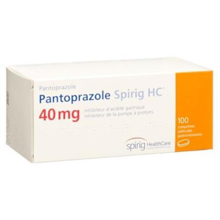 Pantoprazole Spirig HC Tabl 40 mg 100 pcs - PrimeCare Global